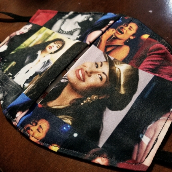 Hand Crafted Accessories - Selena Quintanilla-Pérez Facemask